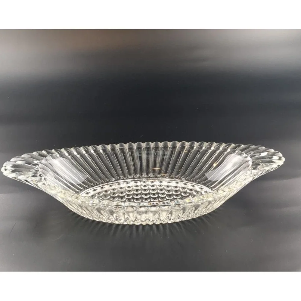 Vtg Banana Split Glass Boats 9